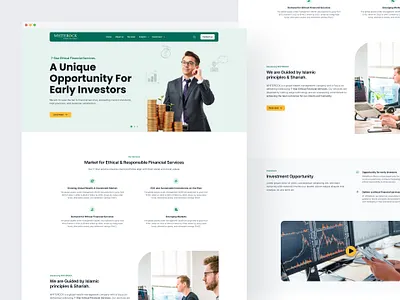 Financial Services Web UI 2025 bd ux designer financial landing page design loan minimal design mobile apps news saad khan saadkhanuiux trendy ui ux wealth web page whiterock
