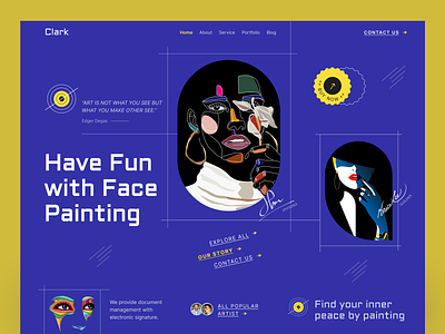 Face Painting designs, themes, templates and downloadable graphic elements  on Dribbble