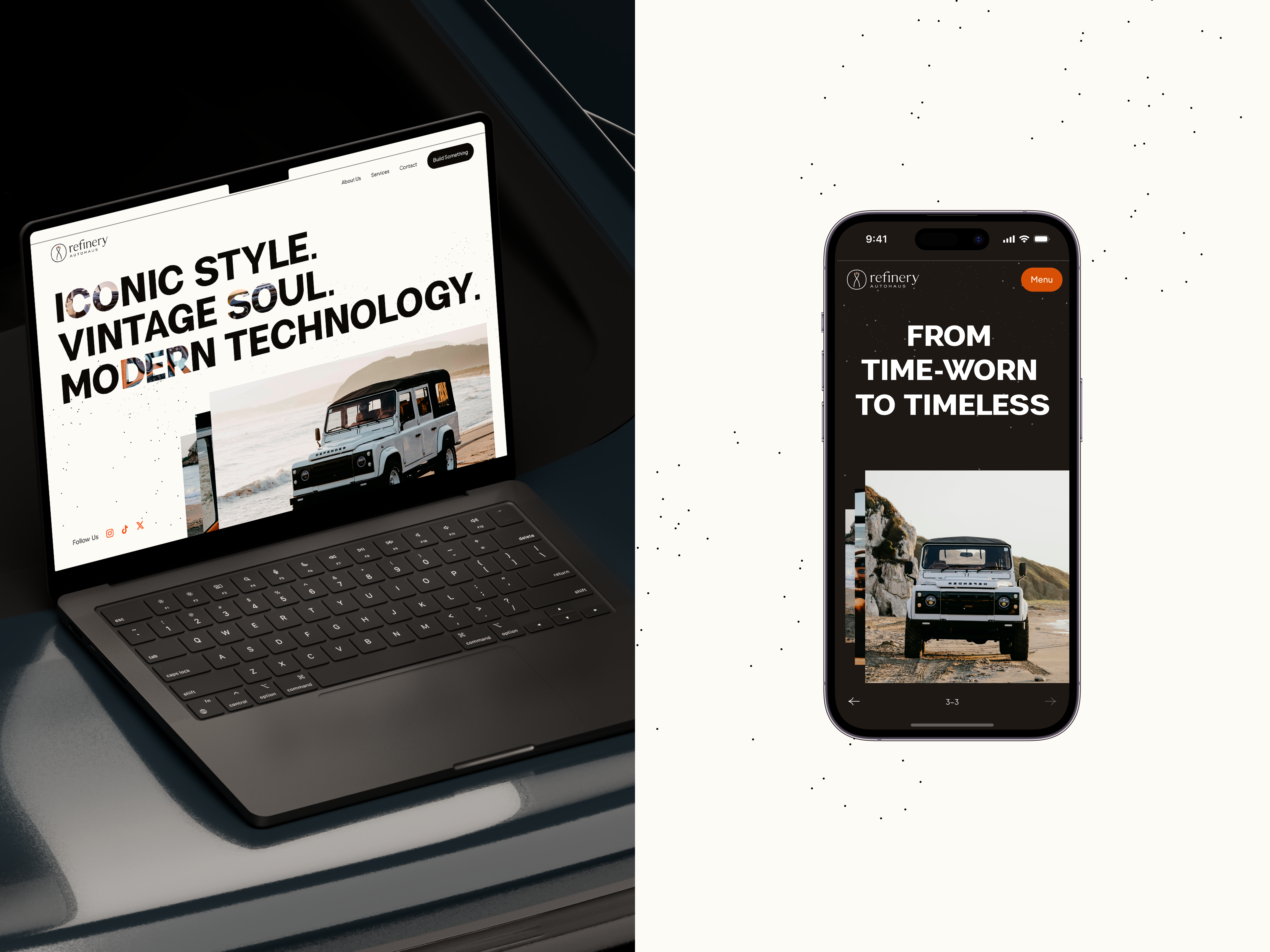 Example of Website Design & Webflow Implementation