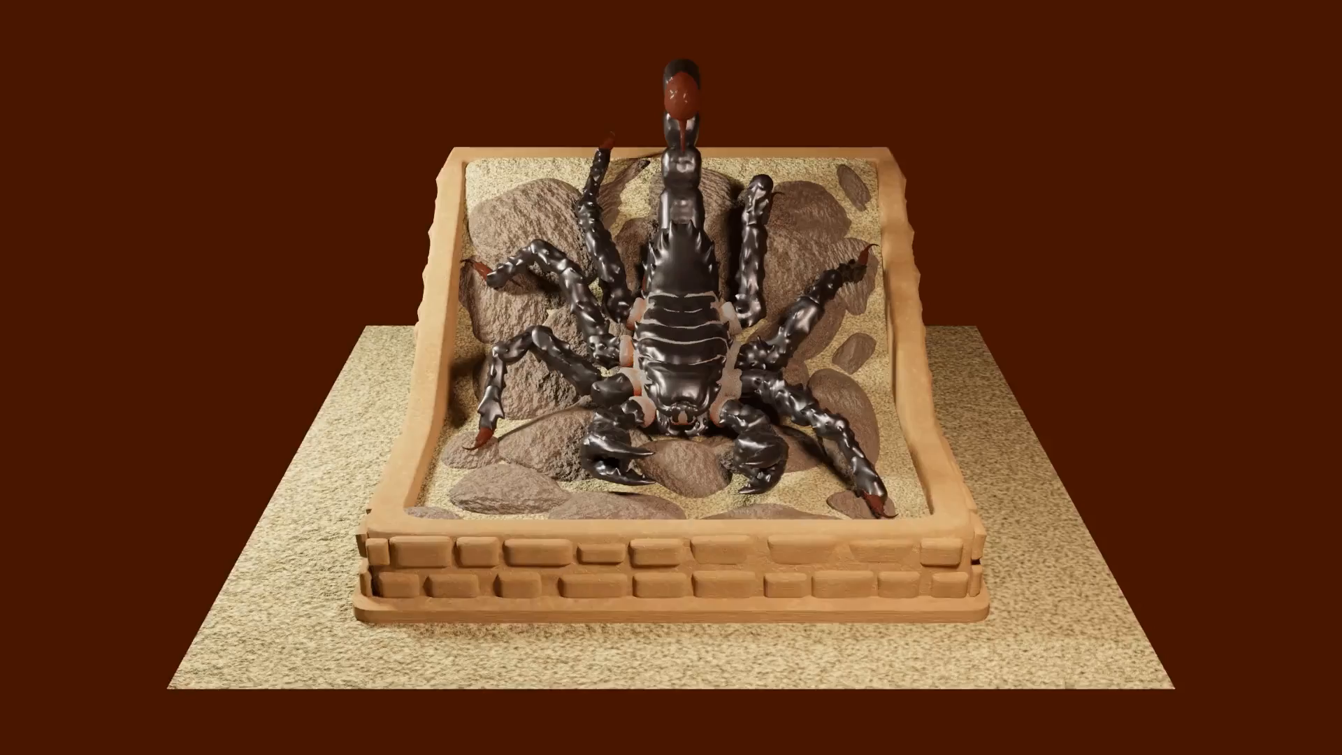 Example of Model Any Object Or Scene In 3D Blender 