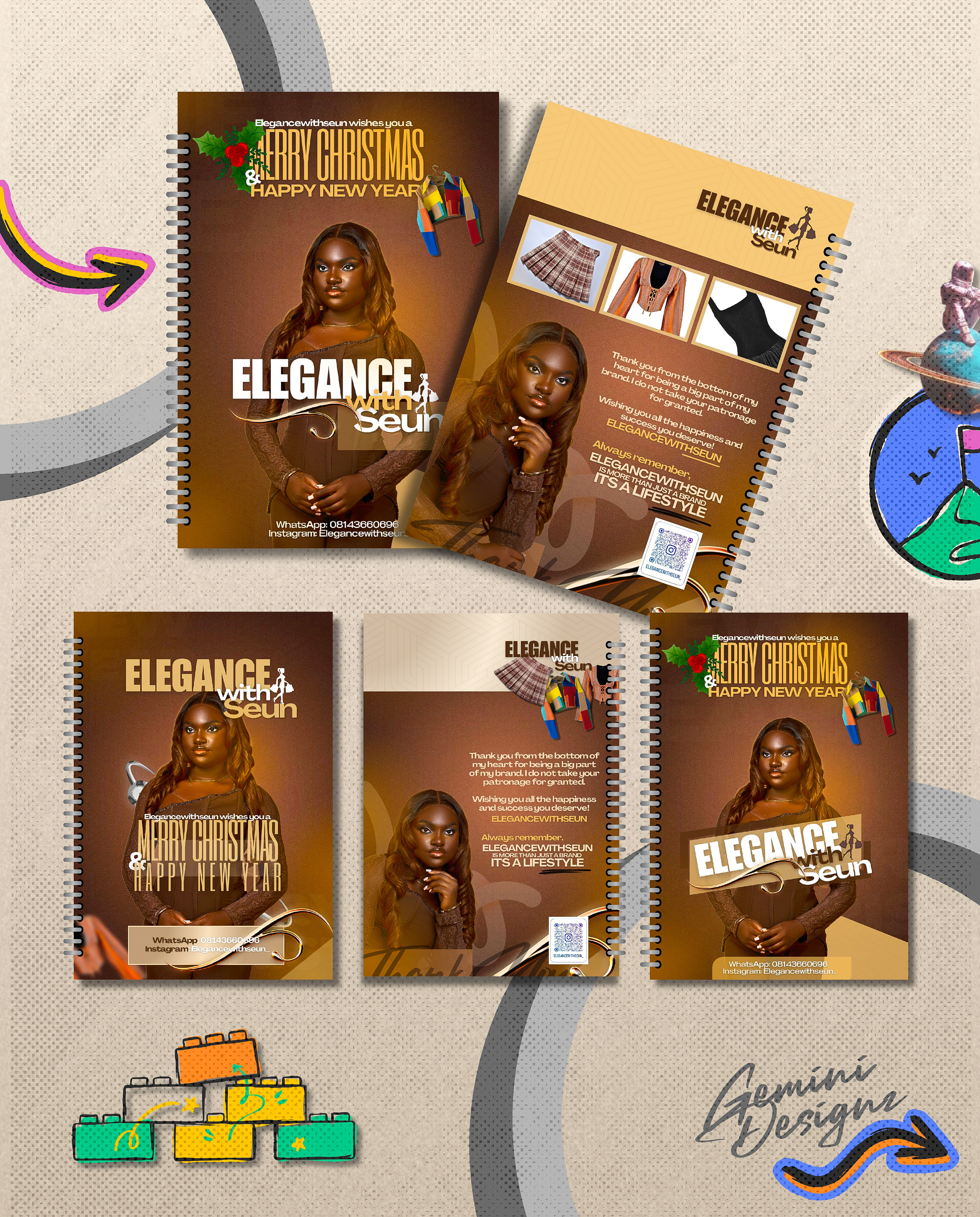 Notepad/Jotter Design bold brand identity branding canva clean design design inspiration elegant graphic design inspo print design vibrant
