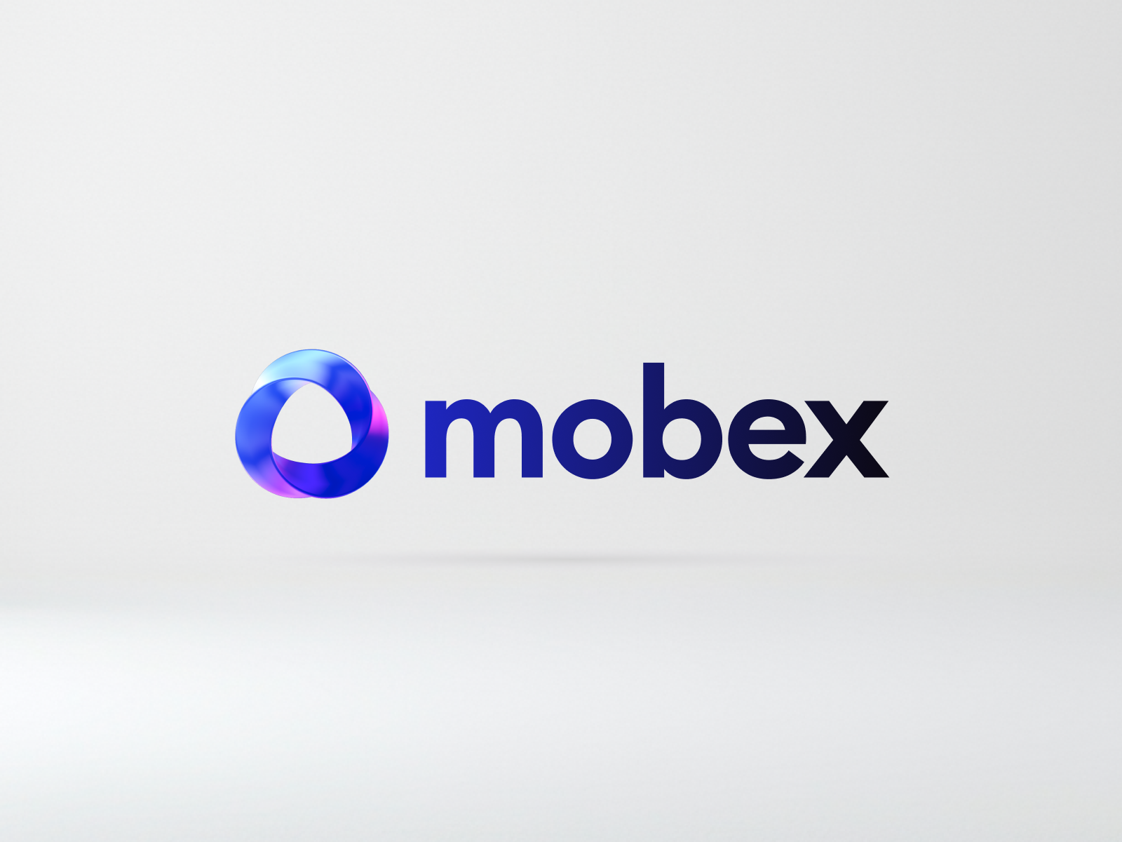 Mobex- Logo animated 3d ai animation branding chat bot design logo minimal new ui