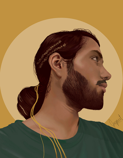 Digital Art design digitalart digitalpainting illustration portrait selfportrait