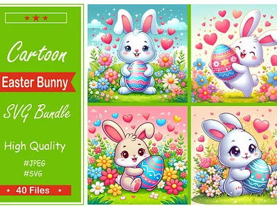🌼 Celebrate Easter with Stunning Graphics! 50% Off. 🌼 bunny cross easter easterbunny eastereggs eastergift gift graphic design jesus