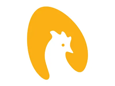 Chicken or Egg art branding breakfast chicken design egg farm food fresh graphic design illustration illustrator logo minimal simple symbol vector