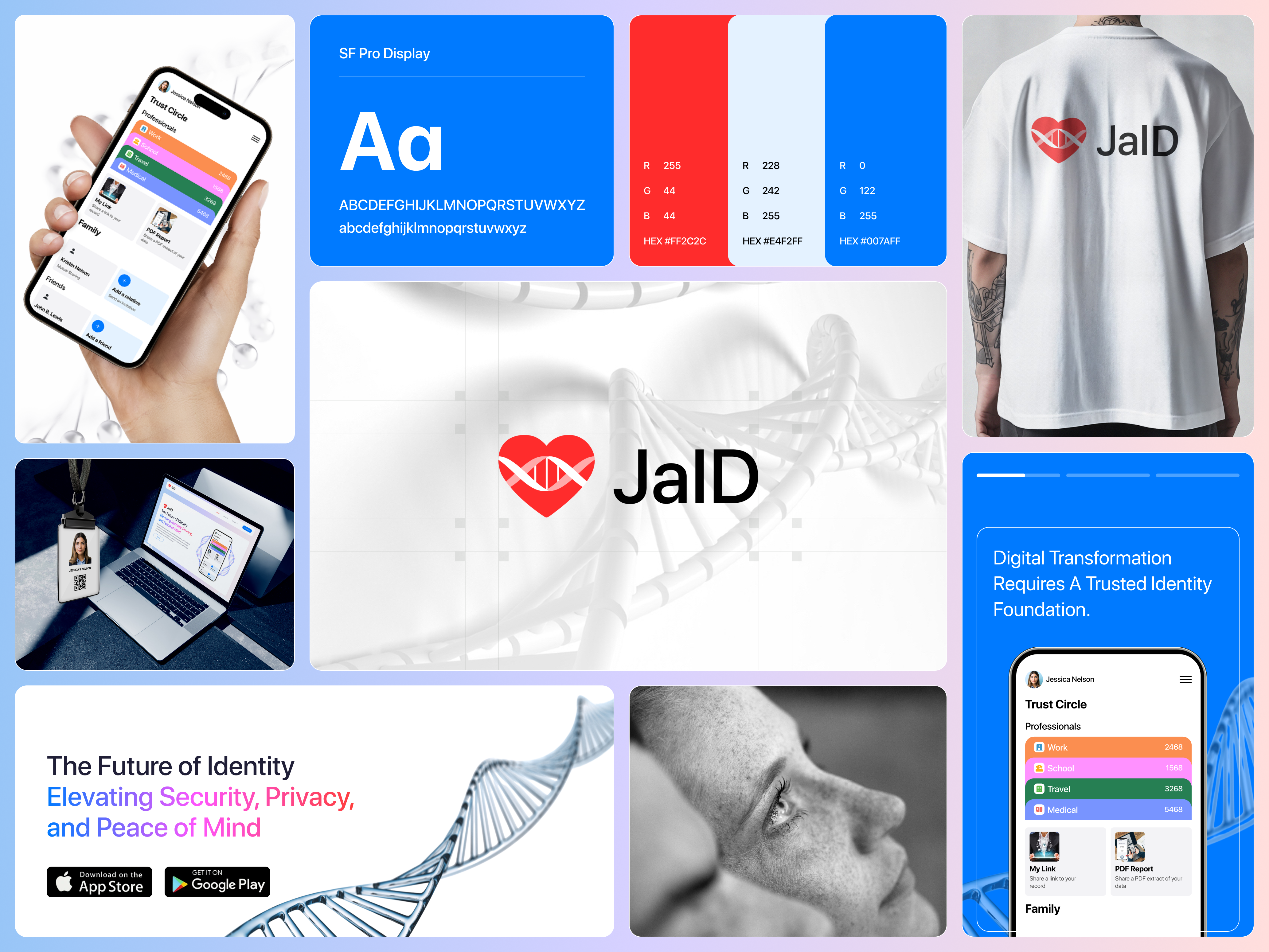 Jaid Brand Identity branding des design graphic design logo