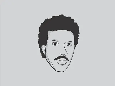 Lionel Richie @linescurveshapes adobe adobe illustrator design fan art graphic design icon illustration lionel richie vector vector art vector illustration