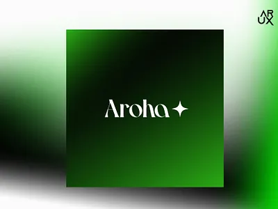 Aroha intermediate college fest Logo design | 2025 branding graphic design logo