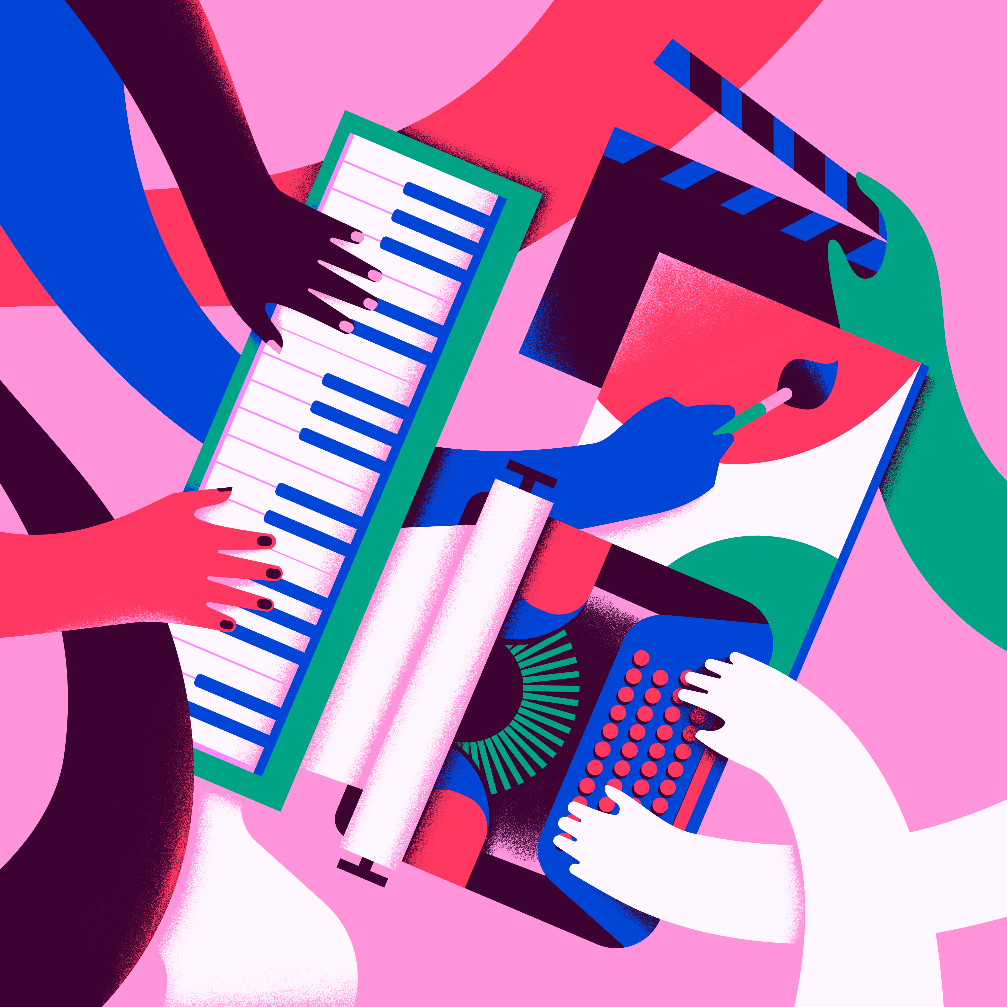 Creativity affinity designer art colorful craft create creativity design digital illustration digitalart flat illustration illustrator vector vectorart vectorillustration