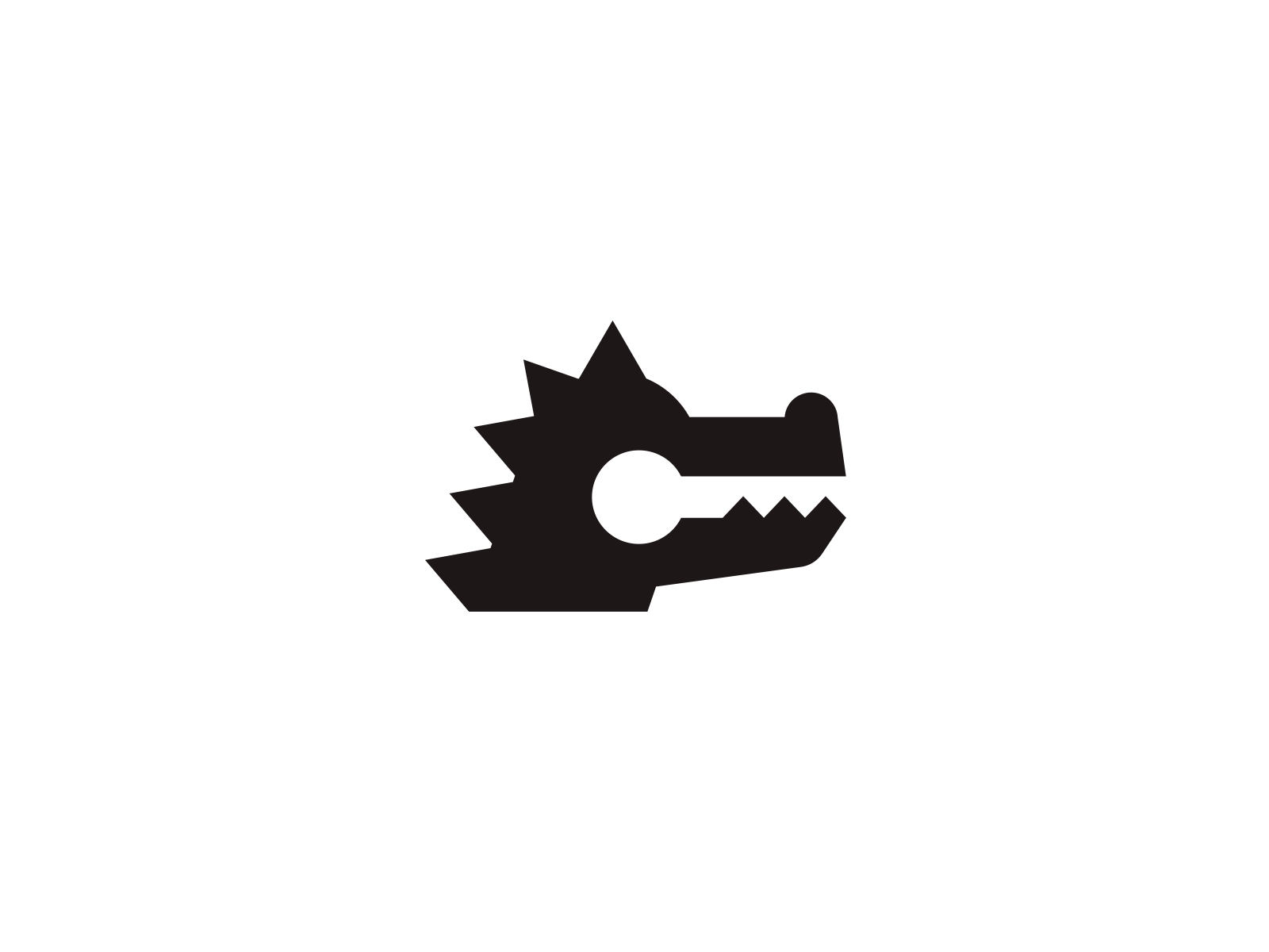 Dragon key brand branding design dragon elegant graphic design illustration key lock logo logotype mark minimalism minimalistic modern monochrome negative space negativespace sign