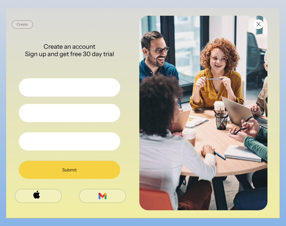 First UI/UX Design by Enoch on Dribbble