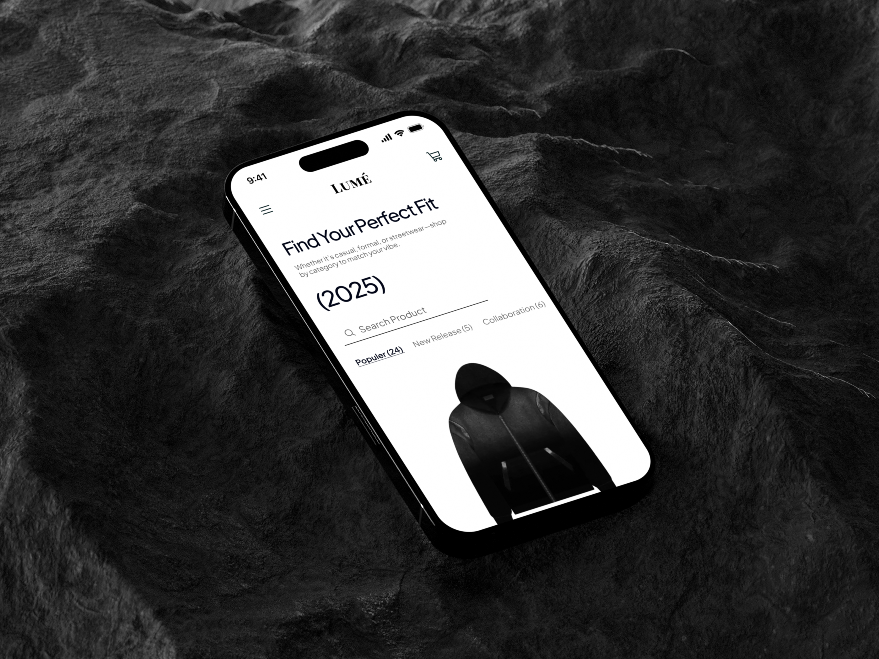 Lume - Collection Responsive app clean cleanlook concept mobile responsive uiuxdesign