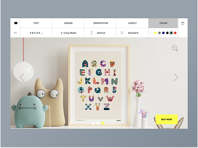 E - commerce - Product UX/UI add to cart buy buy now cart clean create poster kid kids minimal minimalism minimalistic poster shop shopify toy ui ux web app web application web design website