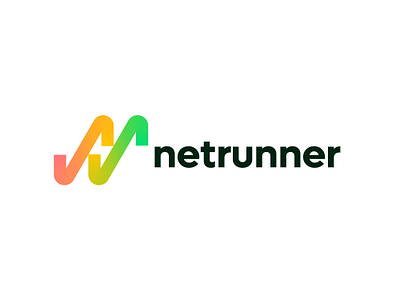 Netrunner logo concept pt.5 ( for sale ) biotechnology bolt branding digital icon lighting logo monogram n
