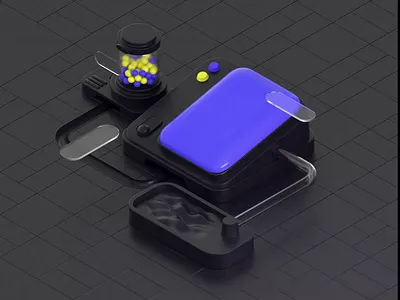 🔵🟡 3d animation design graphic design illustration motion graphics