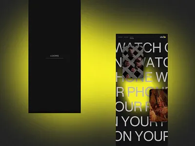 Stelo Stories animation clean design minimal typography ui ux web design