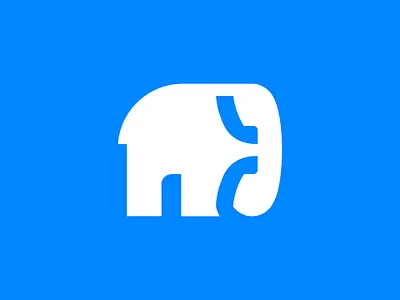 Elephone branding design flat graphic design illustration logo logo design minimal vector