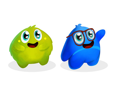 Too Cute to Stay Hidden – Monster Mascot Concept branding design graphic design illustration pixel vector
