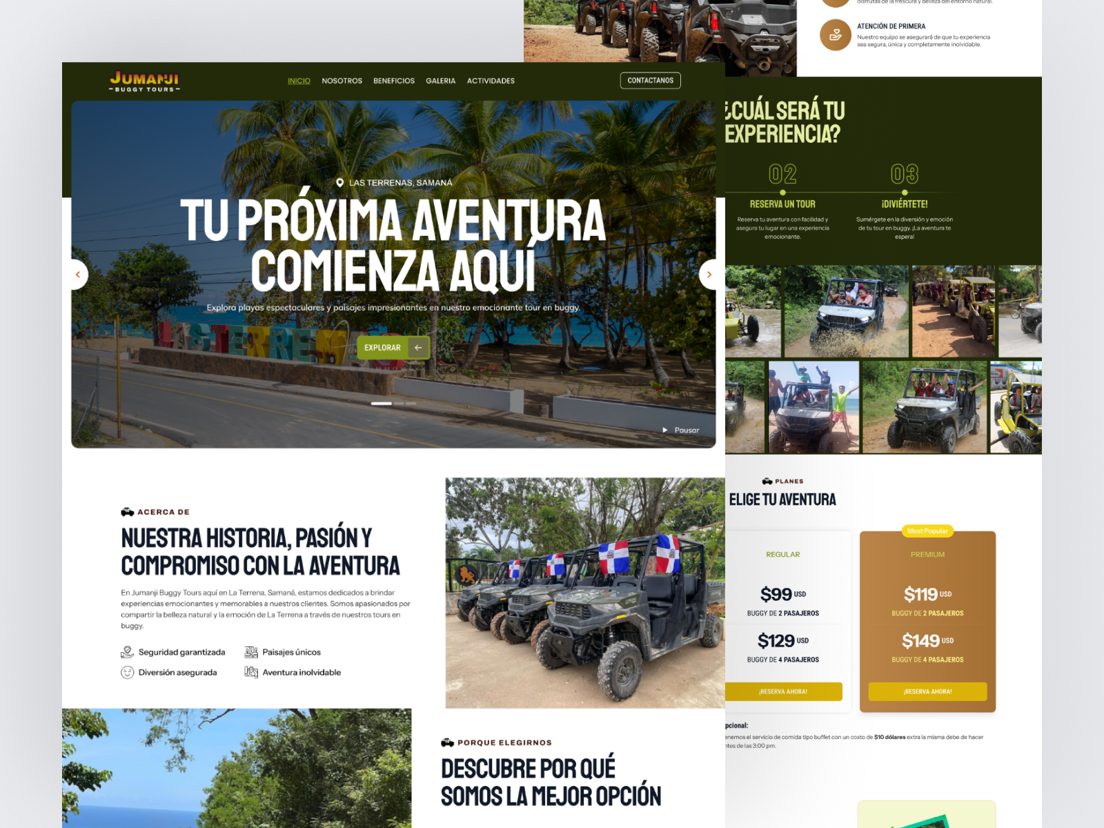 Example of Custom Web Design With Figma