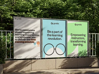 Graide Posters ai design graphic design illustration mascot pattern poster type typography