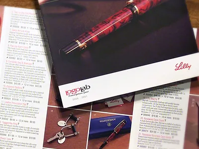 Eli Lilly Catalog branding brochure catalog design graphic design