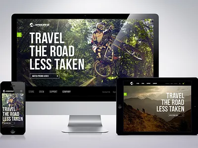 E-commerce Bike Website Design design ecommerce mockup responsive ui ux web design