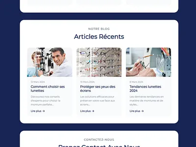 Optecien Website Template branding css html logo ui website