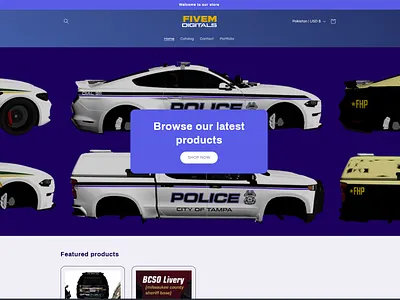 Go get your 4k Livery at One Stop Shop, FiveM design fivem gaming graphic design gta gtaroleplay illustration