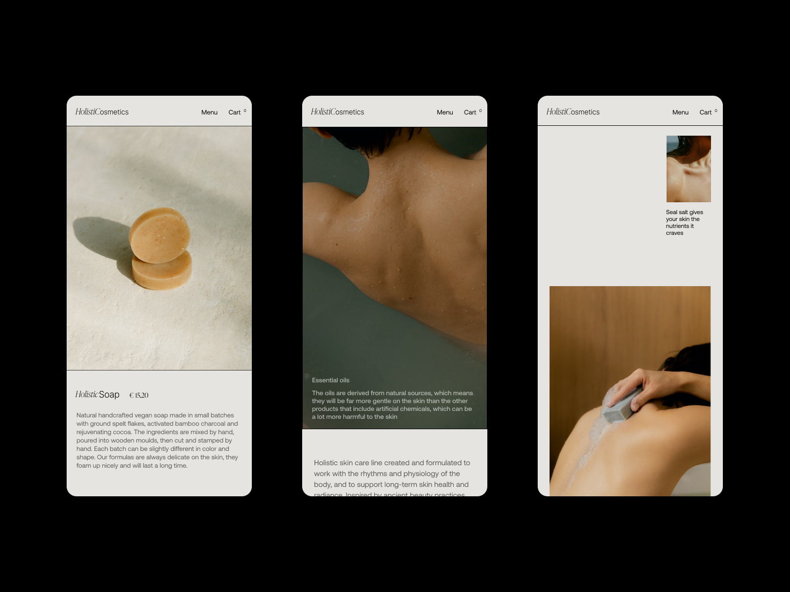 Example of Custom Website Design