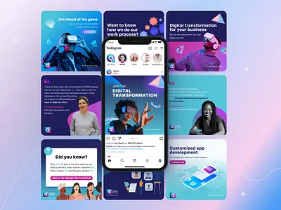 Social Media Design graphic design