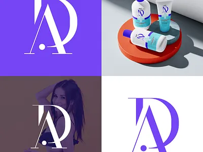 Letter D and A Logo brand branding client design graphic graphic design graphixrohit illustration logo logodesign ui