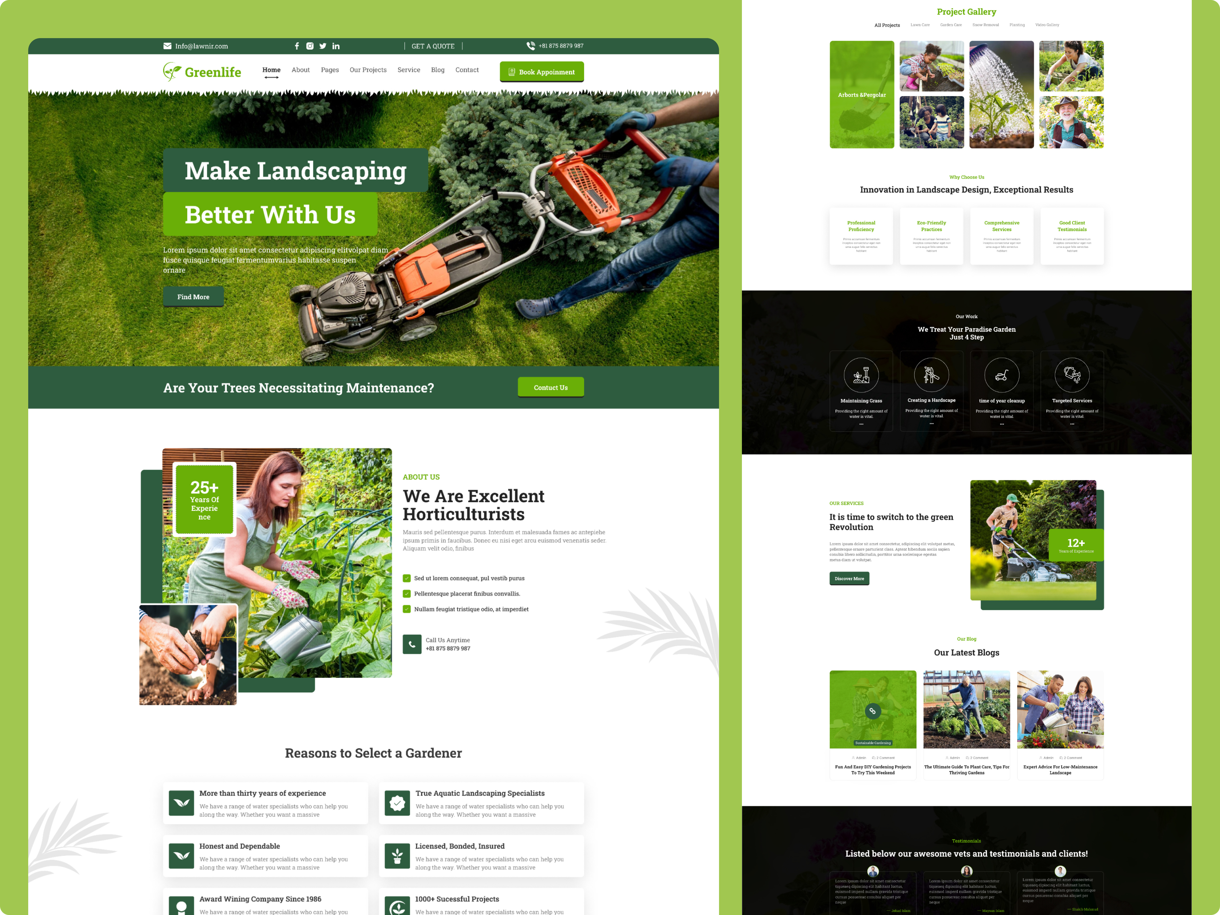 Example of Creative Web Page Design