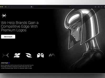 Landing page design for offworld animation branding design graphic design illustration logo typography ui ux vector web