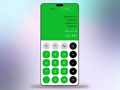 Daily UI_004 Challenge: Minimal Calculator Interface for App calculatorui dailyui dailyui004 figmadesign financeapp productdesign responsivedesign ui uidesign