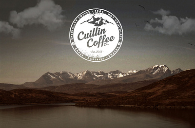 Cuillin Coffee branding corpoate design