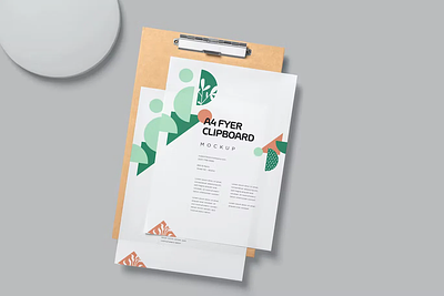 30+ Best Flyers Mockups To Help You With Effective Marketing branding clean colorful creative design font illustration logo modern ui