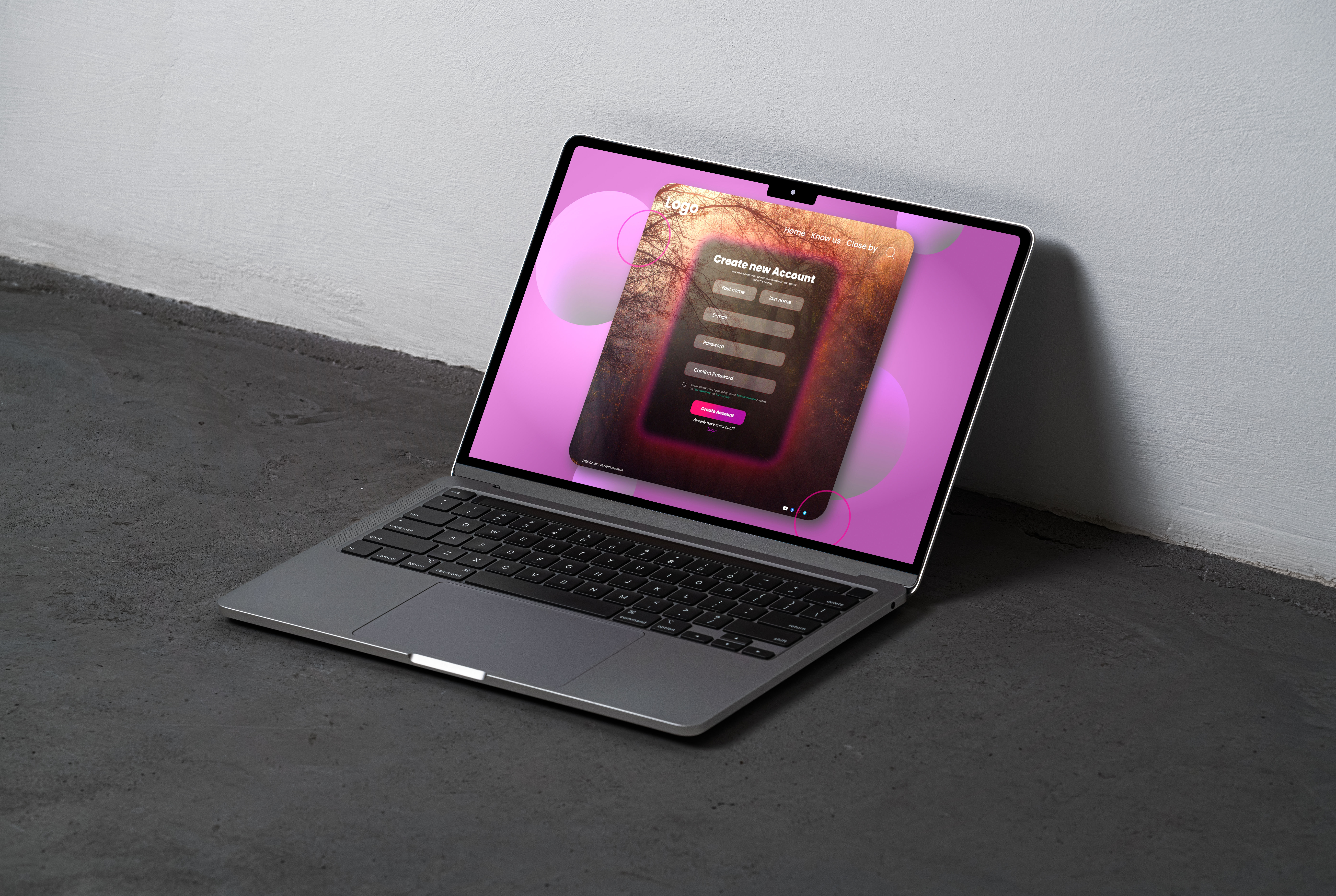 Example service media