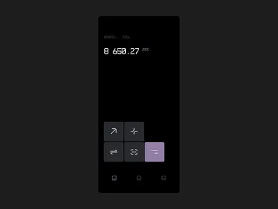 Tab Bar Interaction animation assets avax crypto defi eth etheric fintech interaction list mobile nft sol tab bar thrc tokens ui wallet web3