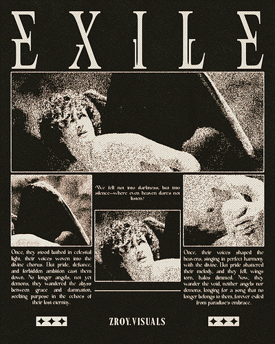 Exile - Poster graphic design poster posterdesign