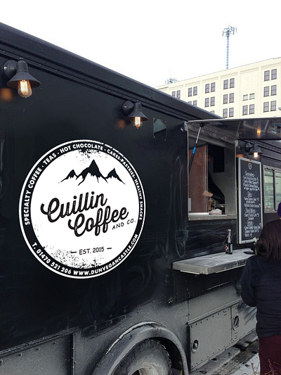 Cuillin Food Truck branding corpoate design