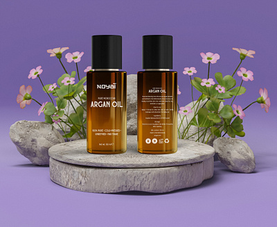 Argan Oil Label Design argan oil label bag design bottle design cosmetic packaging cosmetics designer label design packaging design pouch design premium packaging product label