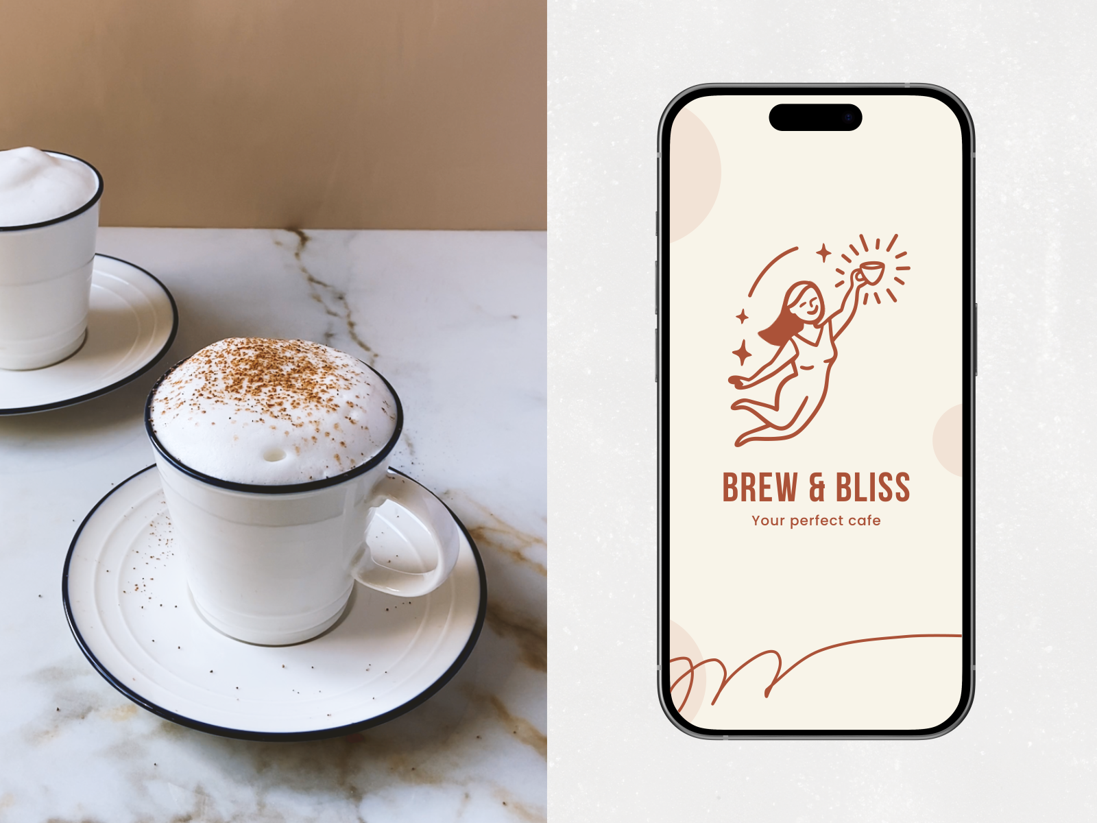 Coffee shop (cafe’) - Splash Screen animation app clean coffee design drumncode illustration mobile motion motion graphics ui ux