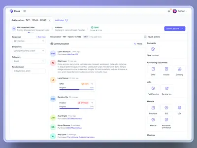 SaaS Support ticket management cleandesign cleanui dashboard dashboard design design modernui product design saas design saas web saas web app ticketmanagement ui uidesign uiux design user user experience ux web web design