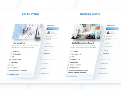 Simple & Complex events @Planned app branding brief buck dennis dennis lavacca denny denny buck design event graphic design illustration isometric planned planned app typography ui ux visual