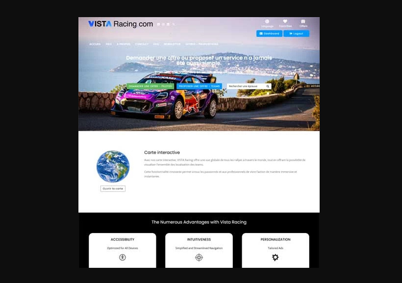 Example of Web Designing