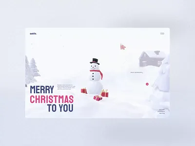 ✨ Xmas Concept 3d animation blender brasil brazil canada cananda christmas design interface motion new york product design snow são paulo ui uiux xmas