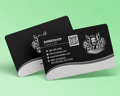 Black Business Card Design business card business card design creative business card creative business cards design flyer illustration minimalist business card ui unique business card