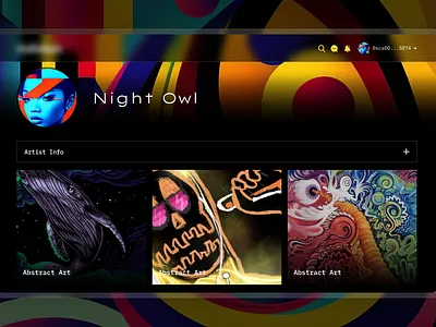 NFT Marketplace blockchain flat design marketplace nft nft markeplace ui ui ux ux