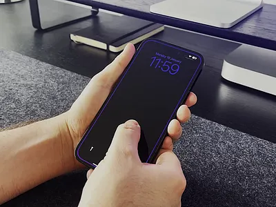 Edge — iPhone 14 Pro / Max Wallpaper Pack gradient iphone 14 pro minimal wallpaper