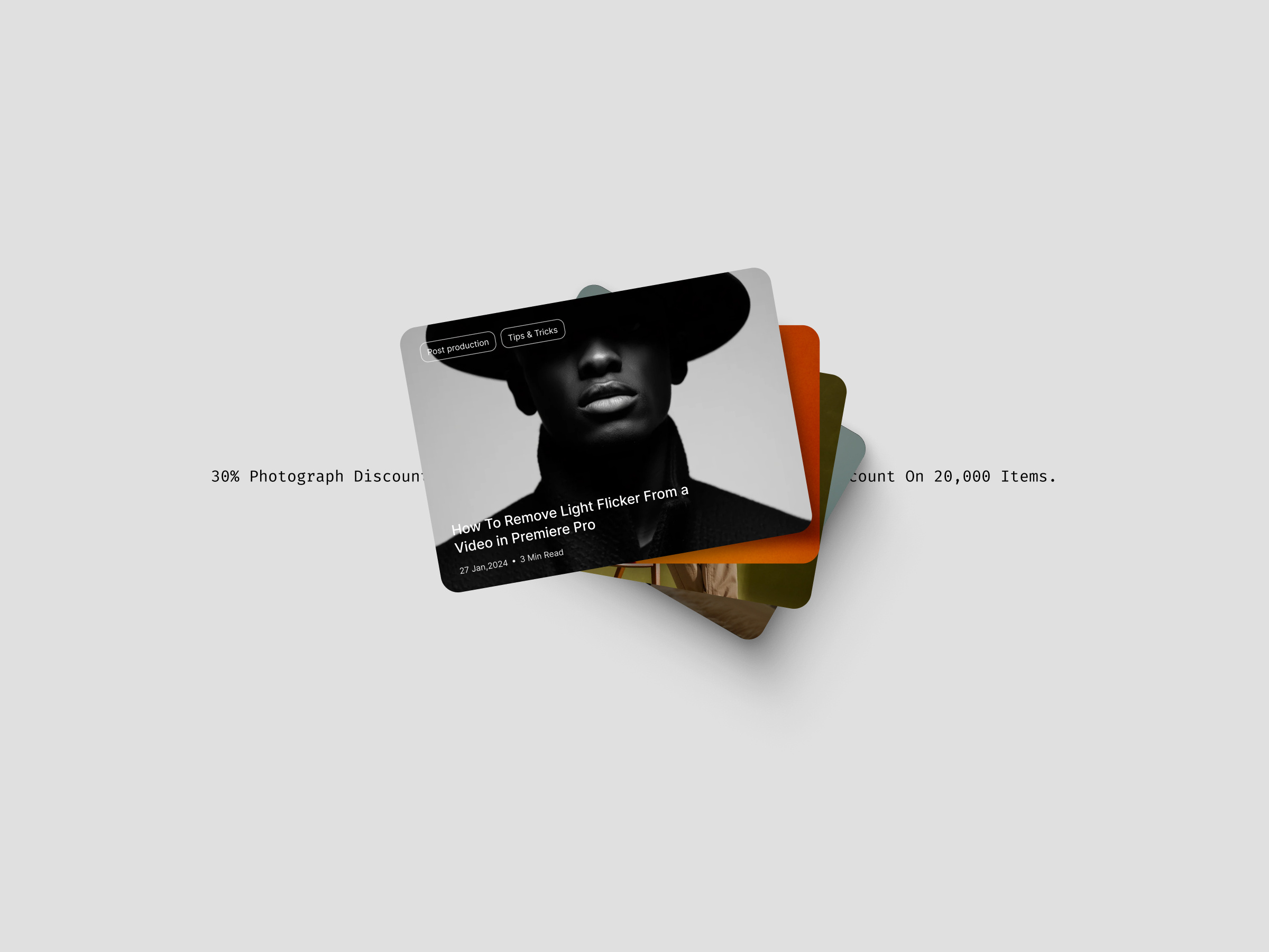 Blog Cards - Product app app design blog cards components design illustration mobile modal product cards ui webdesign